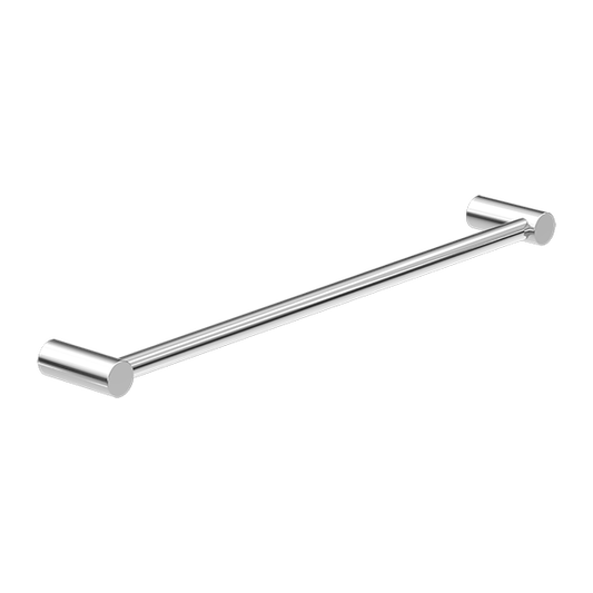 NEW MECCA SINGLE TOWEL RAIL 600MM CH (NR2324CH)