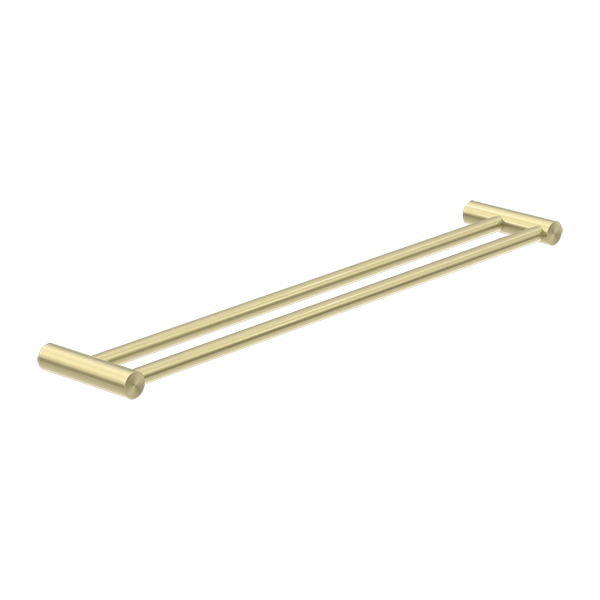 NEW MECCA DOUBLE TOWEL RAIL 600MM BG (NR2324dBG)