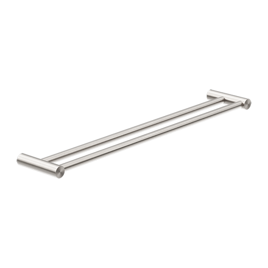 NEW MECCA DOUBLE TOWEL RAIL 600MM BN (NR2324dBN)