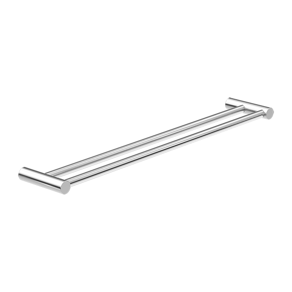 NEW MECCA DOUBLE TOWEL RAIL 600MM CH (NR2324dCH)