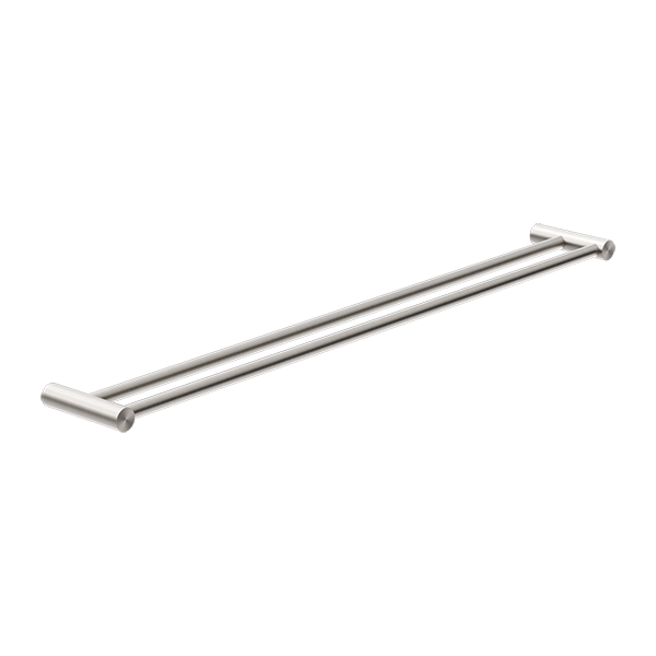 NEW MECCA DOUBLE TOWEL RAIL 800MM BN (NR2330dBN)