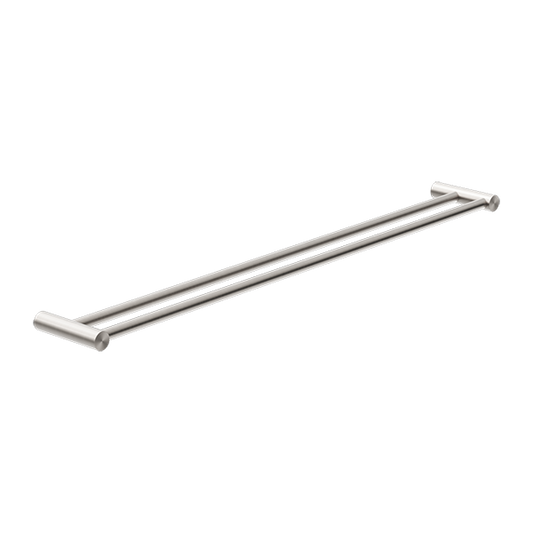 NEW MECCA DOUBLE TOWEL RAIL 800MM BN (NR2330dBN)