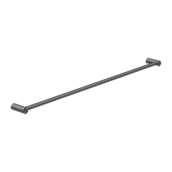 NEW MECCA SINGLE TOWEL RAIL 800MM GM (NR2330GM)