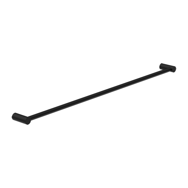 NEW MECCA SINGLE TOWEL RAIL 800MM MB (NR2330MB)