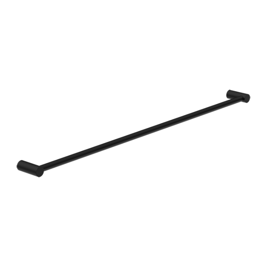 NEW MECCA SINGLE TOWEL RAIL 800MM MB (NR2330MB)