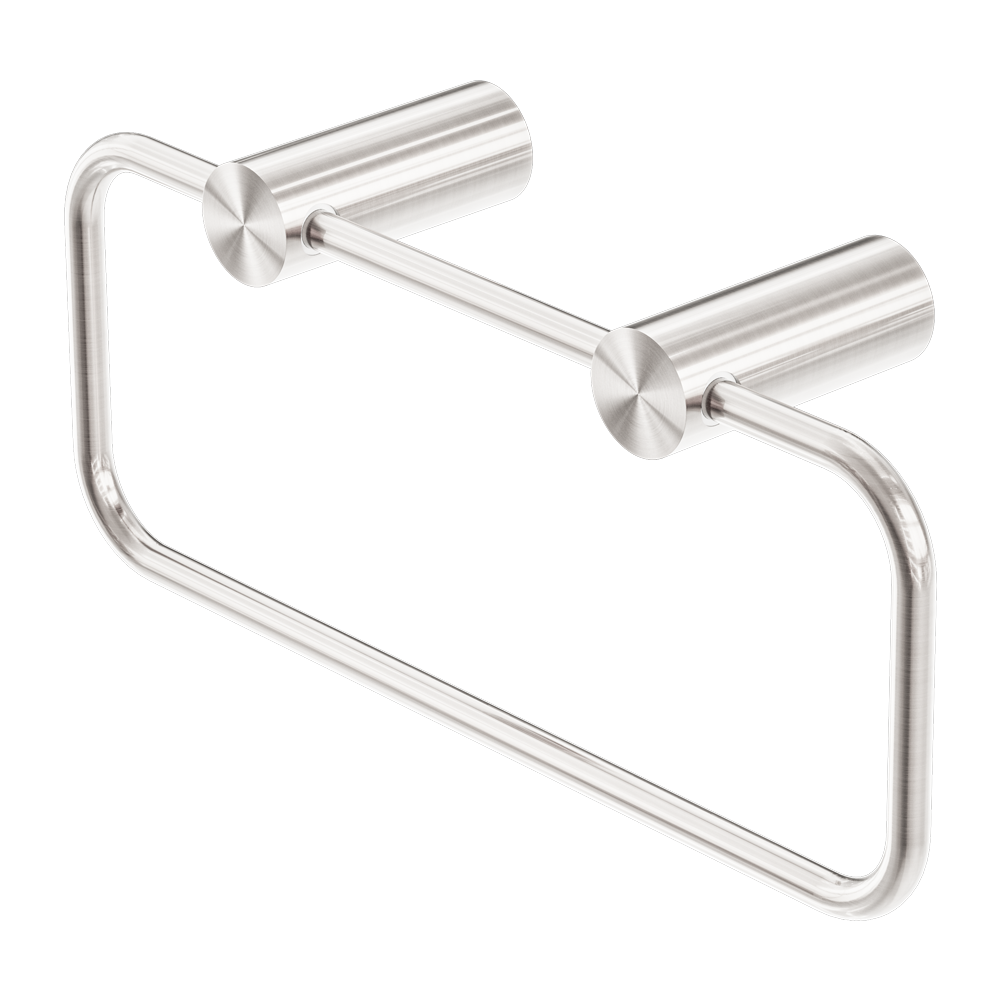 NEW MECCA TOWEL RING BRUSHED NICKEL (NR2380ABN)