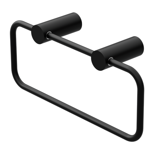 NEW MECCA TOWEL RING MATTE BLACK (NR2380AMB)