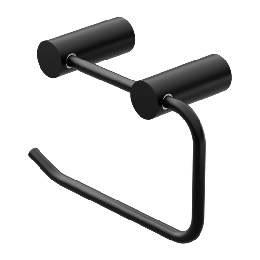 NEW MECCA TOILET ROLL HOLDER MATTE BLACK (NR2386MB)