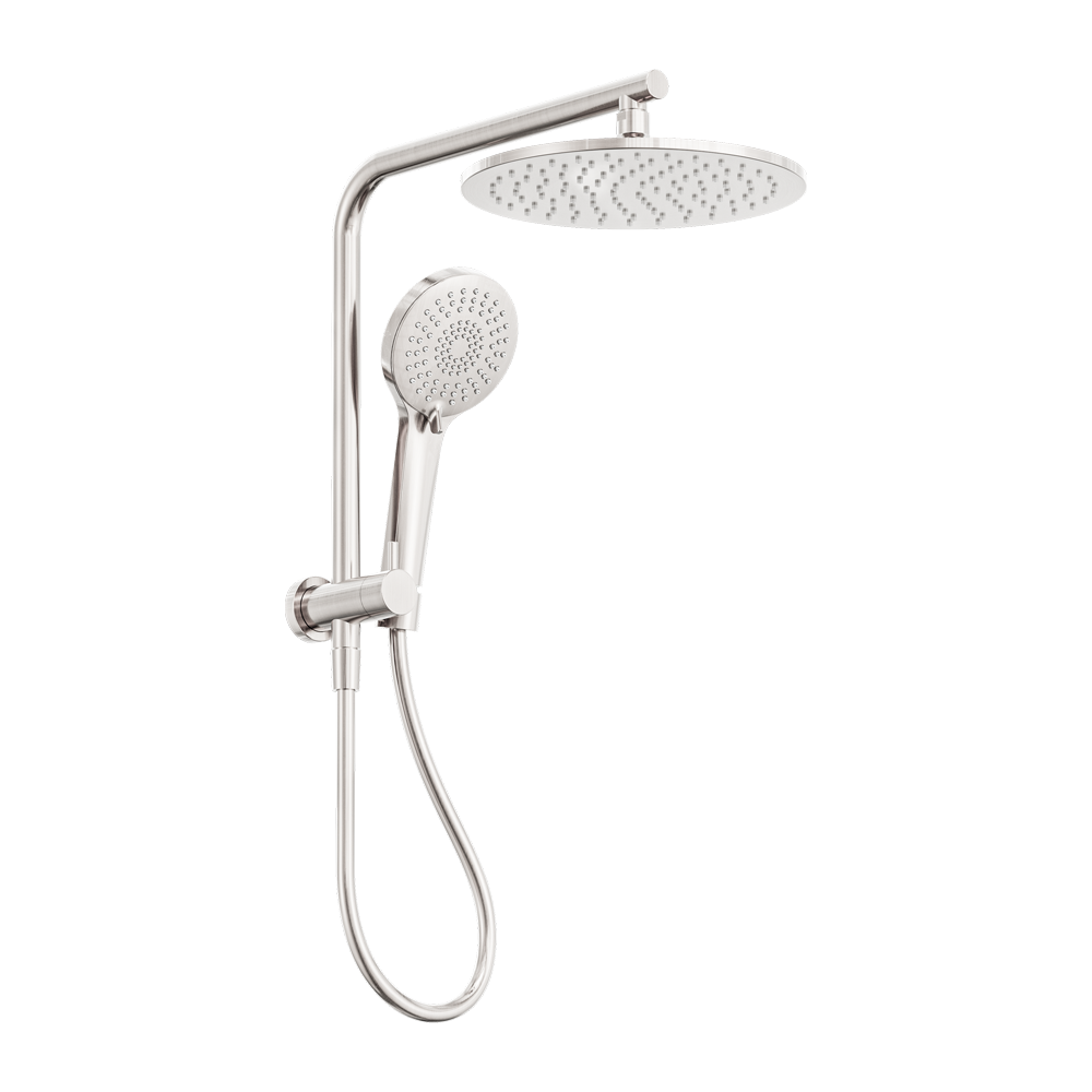 Mecca 2 In 1 Twin Shower Brushed Nickel (NR250805eBN)