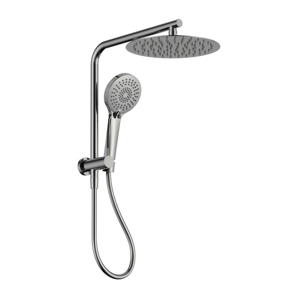 Mecca 2 In 1 Twin Shower Chrome (NR250805eCH)