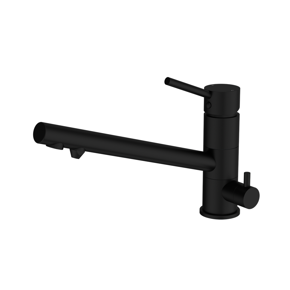 Dolce Three-Way Kitchen Mixer Matte Black (NR250807GMB)