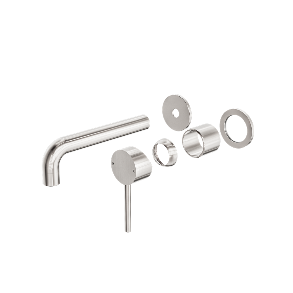 Dolce Wall Basin/Bath Mixer Separate Back Plate Trim Kits Only Brushed Nickel (NR250810ctBN)