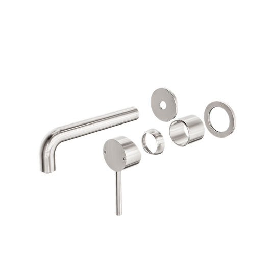 Dolce Wall Basin/Bath Mixer Separate Back Plate Trim Kits Only Brushed Nickel (NR250810ctBN)