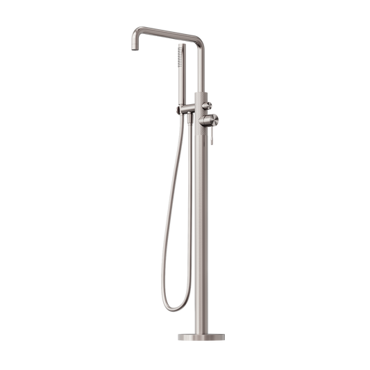 OPAL FREE STANDING BATH MIXER WITH HAND SHOWER BN (NR251903aBN)