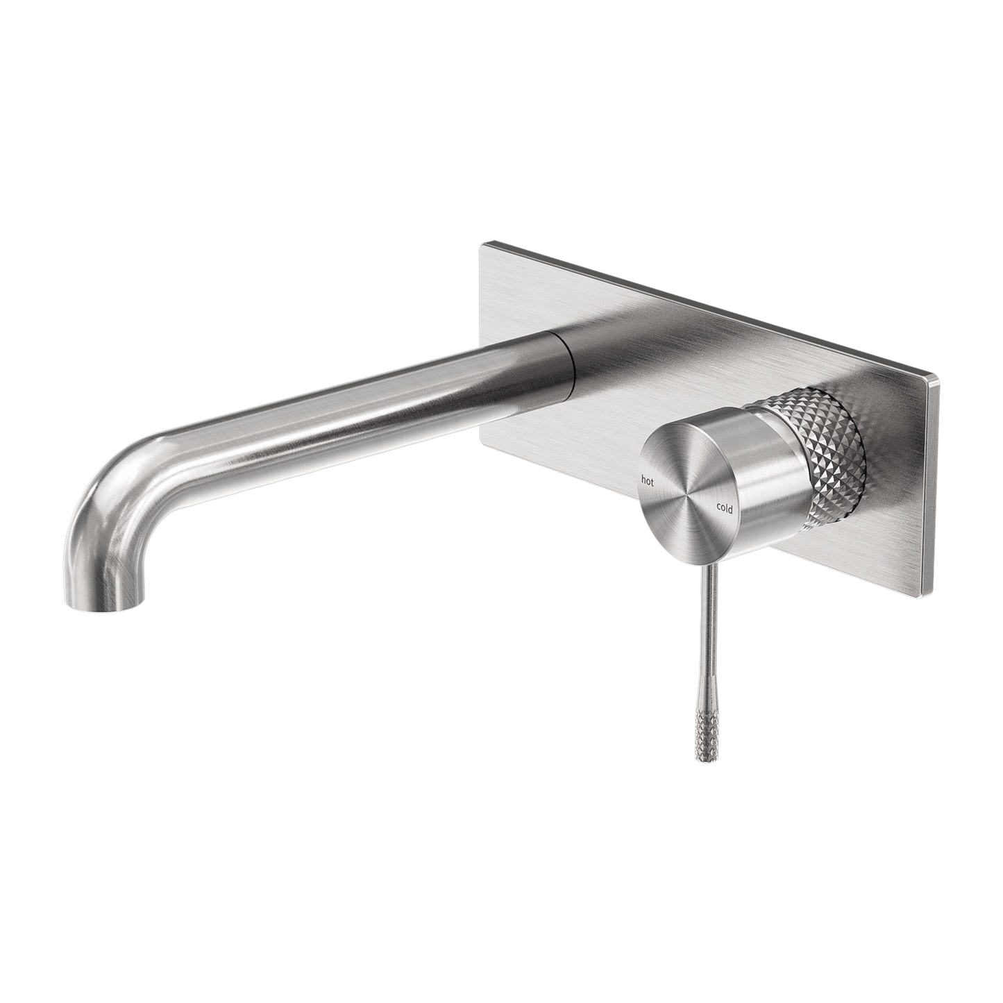 OPAL WALL BASIN/BATH MIXER 185MM SPOUT BN (NR251907aBN)