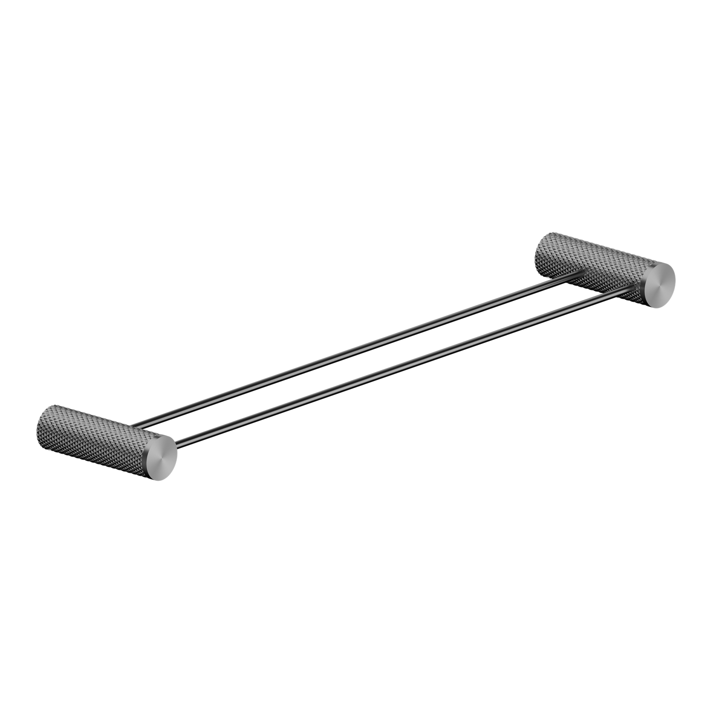 OPAL DOUBLE TOWEL RAIL 600MM GR (NR2524dGR)