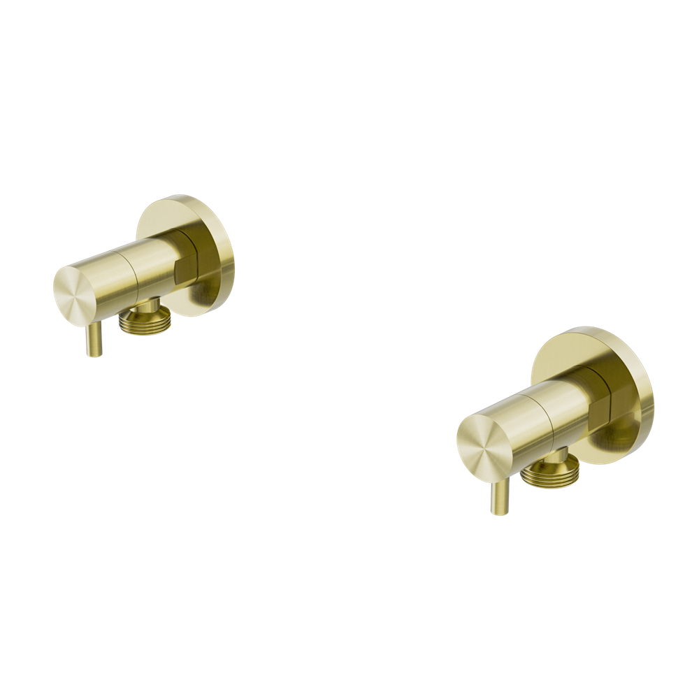 WASHING MACHINE TAP SET BRUSHED GOLD (NR262109dBG)