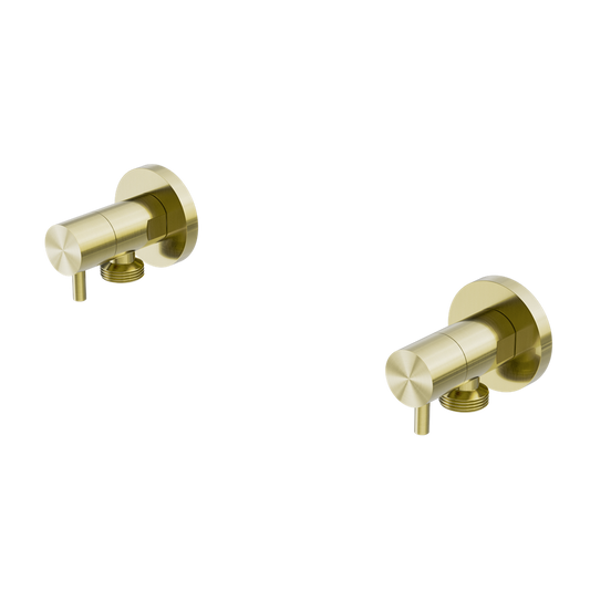 WASHING MACHINE TAP SET BRUSHED GOLD (NR262109dBG)