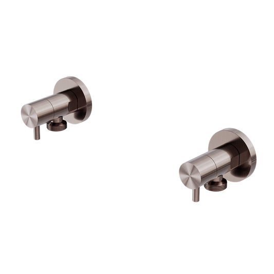 WASHING MACHINE TAP SET BRUSHED BRONZE  (NR262109dBZ)