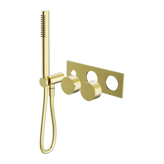 KARA PROGRESSIVE SHOWER SYSTEM TRIM KITS ONLY BRUSHED GOLD (NR271903ctBG)