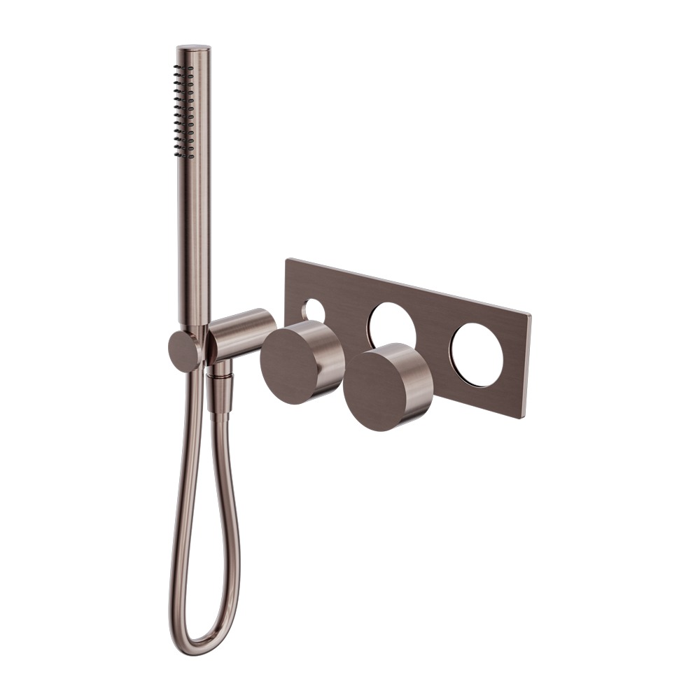 KARA PROGRESSIVE SHOWER SYSTEM TRIM KITS ONLY BRUSHED BRONZE (NR271903ctBZ)