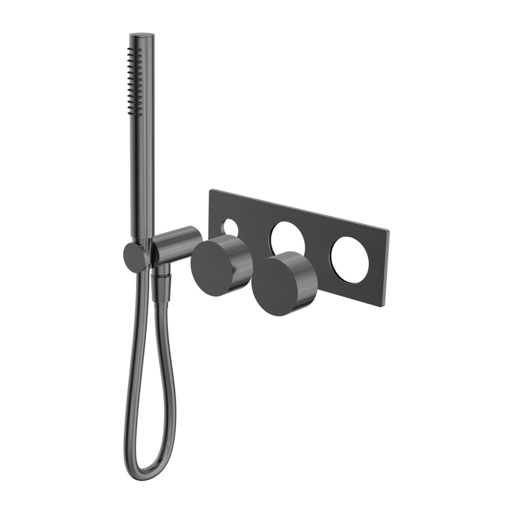 KARA PROGRESSIVE SHOWER SYSTEM TRIM KITS ONLY GUN METAL (NR271903ctGM)