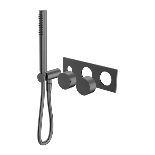 KARA PROGRESSIVE SHOWER SYSTEM TRIM KITS ONLY GUN METAL (NR271903ctGM)