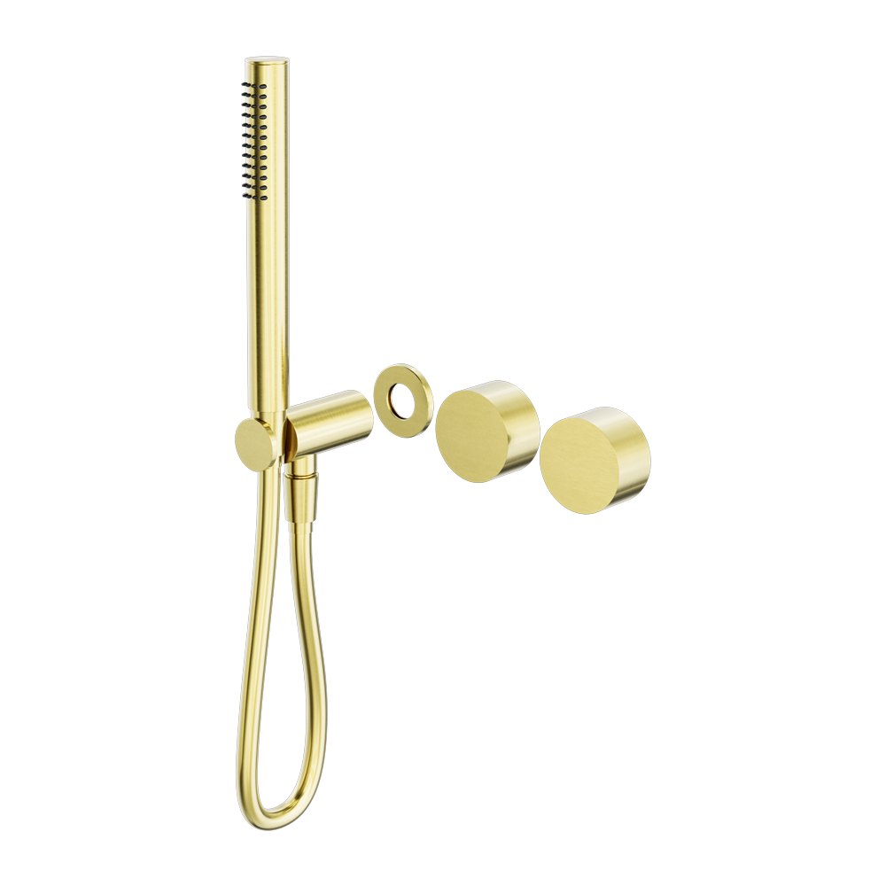 KARA PROGRESSIVE SHOWER SYSTEM SEPARATE PLATE TRIM KITS ONLY BRUSHED GOLD (NR271903dtBG)