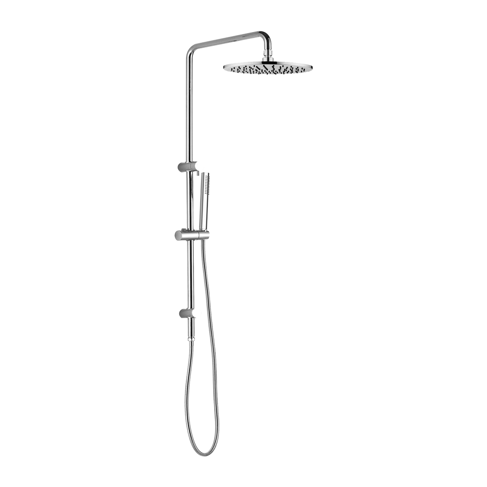 DOLCE ROUND TWIN SHOWER WITH SLIM HAND SHOWER CHROME (NR280705csCH)