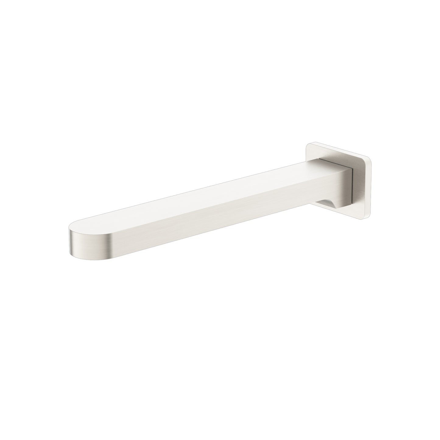 ECCO FIXED BATH SPOUT ONLY BRUSHED NICKEL (NR301303BN)