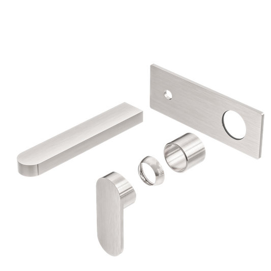 ECCO WALL BASIN/BATH MIXER TRIM KITS ONLY BRUSHED NICKEL (NR301310ATBN)