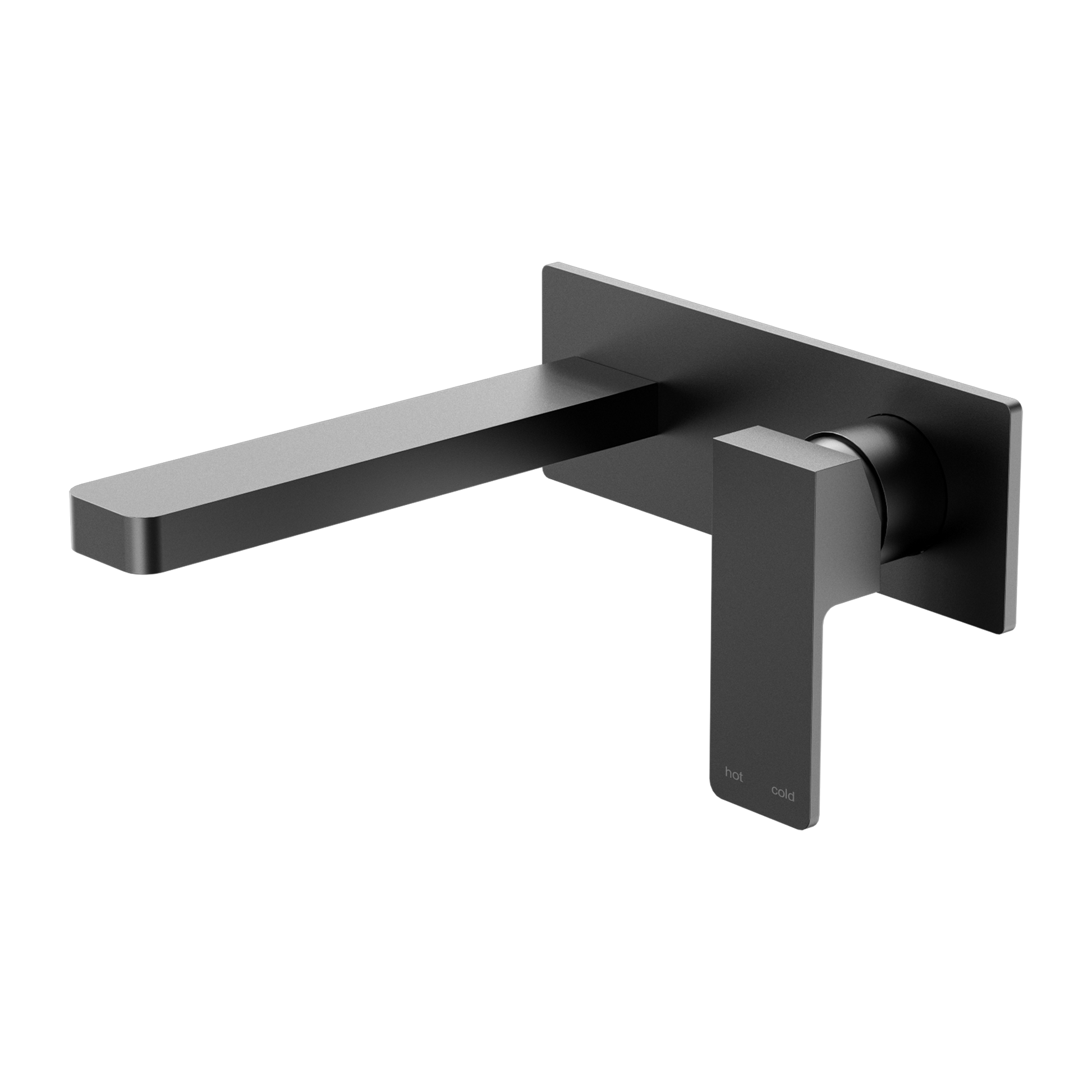 CELIA WALL BASIN/BATH MIXER MATTE BLACK (NR301507aMB)