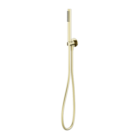 SLIM SHOWER ON BRACKET BRUSHED GOLD (NR307BG)