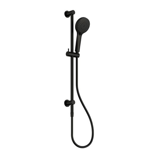 3 Function Shower Rail Matte Black (NR314aMB)