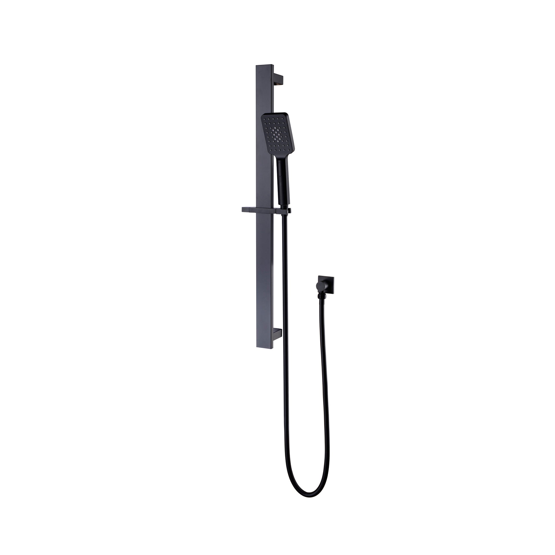 CELIA NEW SHOWER RAIL MATTE BLACK (NR316MB)