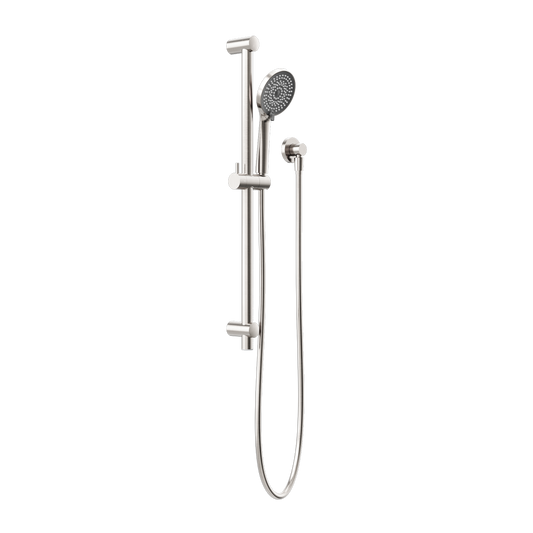 ROUND METAL PROJECT RAIL SHOWER BRUSHED NICKEL (NR318BN)