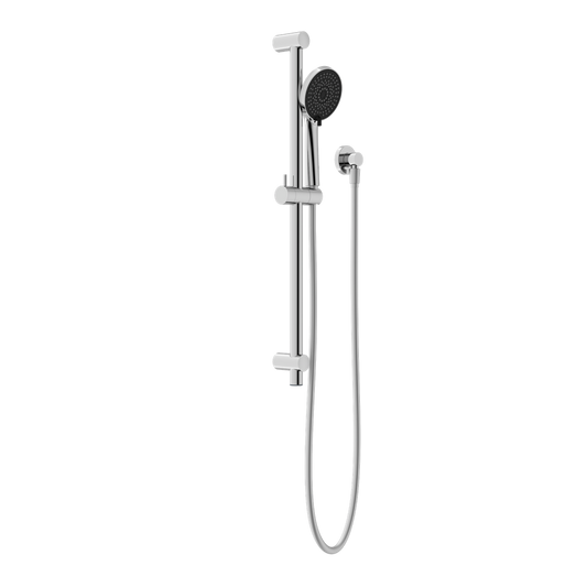 Round Metal Project Shower Rail 4 Star Rating Chrome (NR319CH)