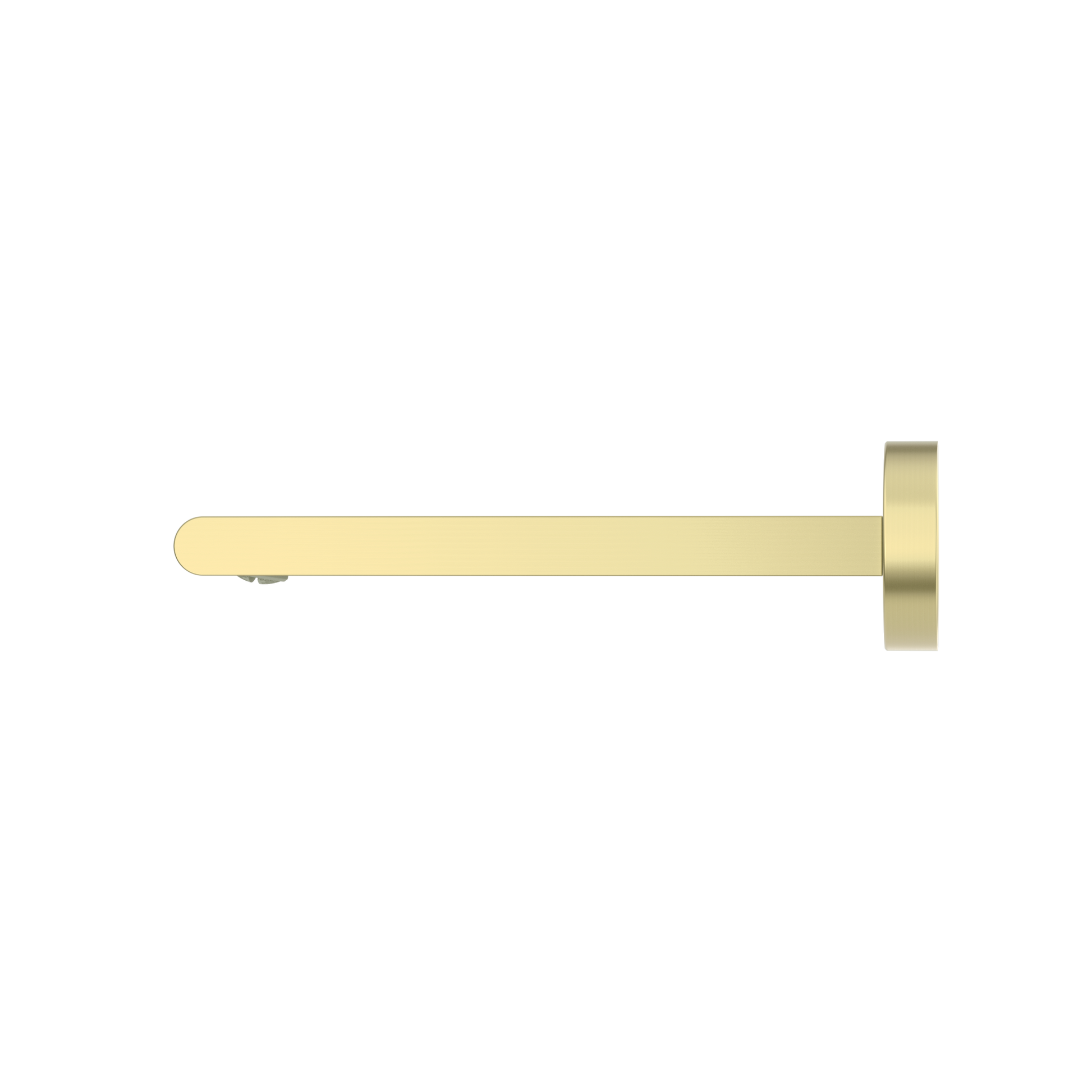 BIANCA FIXED BASIN/BATH SPOUT ONLY 240MM BRUSHED GOLD (NR321503BBG)