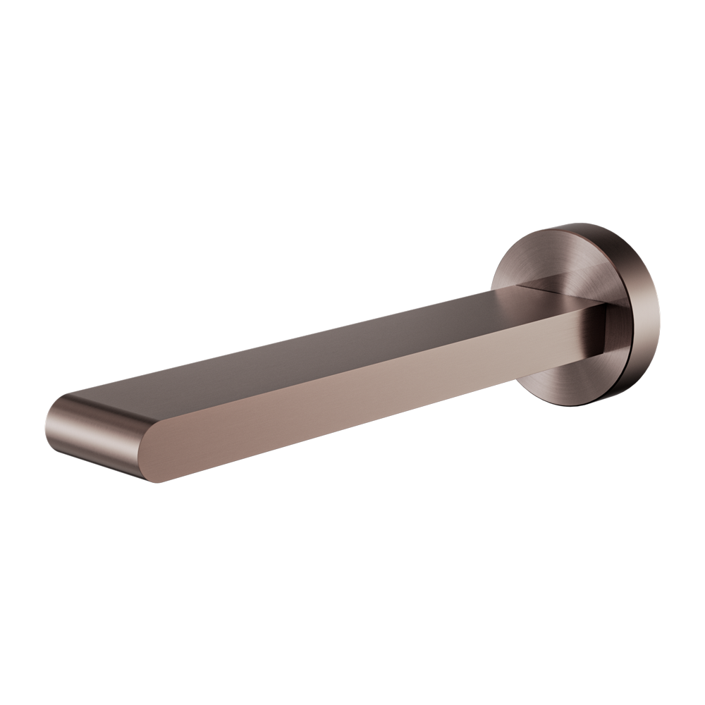 Bianca Fixed Basin/Bath Spout Only 200mm Brushed Bronze (NR321503BZ)