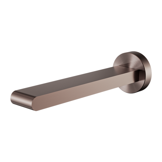 Bianca Fixed Basin/Bath Spout Only 200mm Brushed Bronze (NR321503BZ)