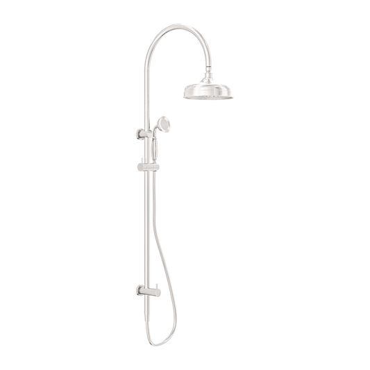 York Twin Shower With Metal Hand Shower Brushed Nickel (NR69210502BN)