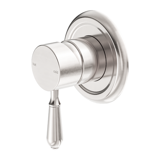 York Shower Mixer With Metal Lever Brushed Nickel (NR69210902BN)