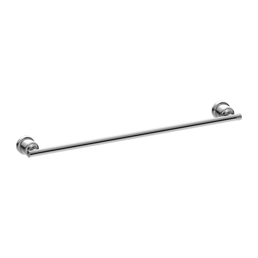 YORK SINGLE TOWEL RAIL 600MM CH (NR6924CH)