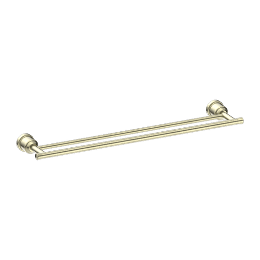 YORK DOUBLE TOWEL RAIL 600MM AB (NR6924DAB)