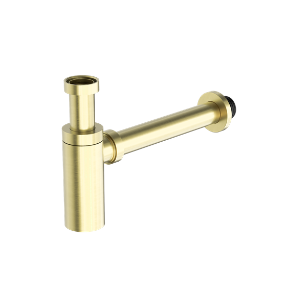 40MM ROUND BOTTLE TRAP BRUSHED GOLD (NRA186WBG)