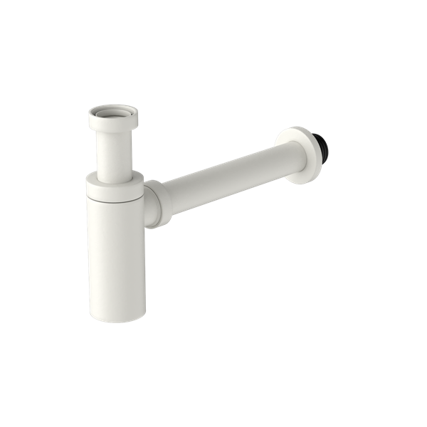 40MM ROUND BOTTLE TRAP MATTE WHITE (NRA186WMW)