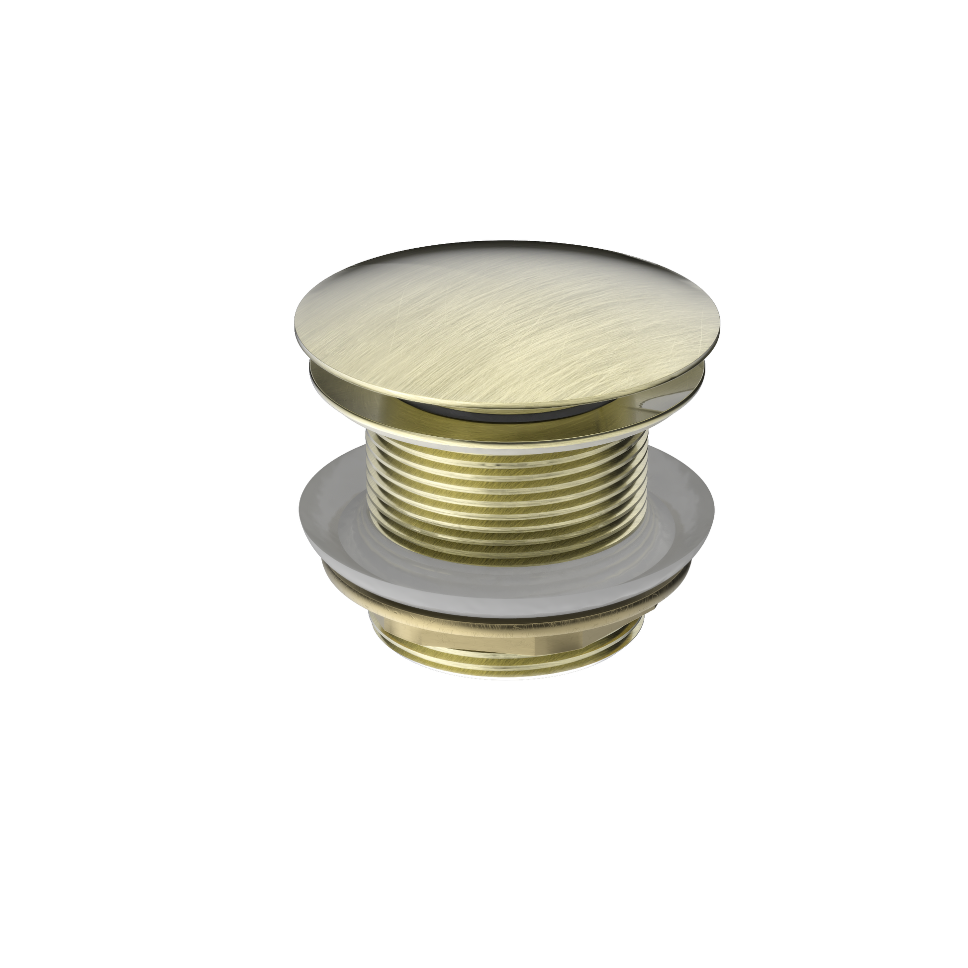 40MM BATH POP-UP PLUG WITH REMOVABLE WASTE NO OVERFLOW AGED BRASS (NRA707AB)