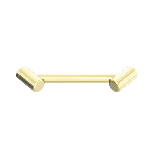 MECCA CARE 25MM FOOTREST CORNER GRAB RAIL 215MM BRUSHED GOLD (NRCR2508WBG)