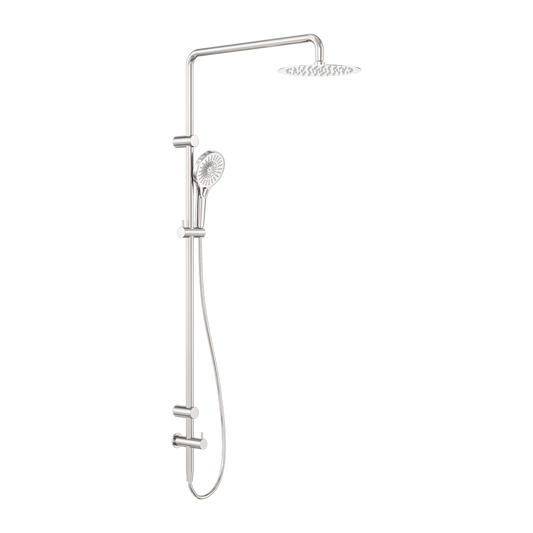 Mecca Care 25mm Grab Rail 900mm Twin Shower Set Brushed Nickel (NRCS007BN)