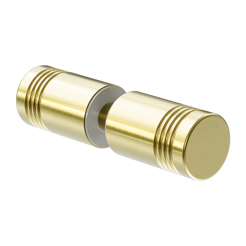 Round Shower Knob Brushed Gold (NRSH301aBG)